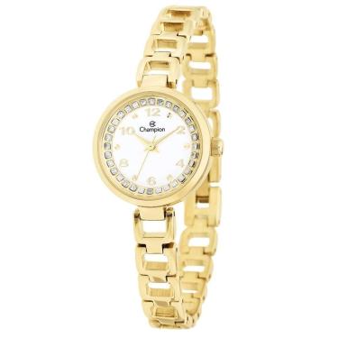 Imagem de Relógio CHAMPION feminino analógico dourado CF24564H