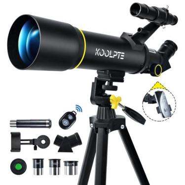 Imagem de Telescópio Koolpte 70 mm de abertura de 400 mm de distância focal