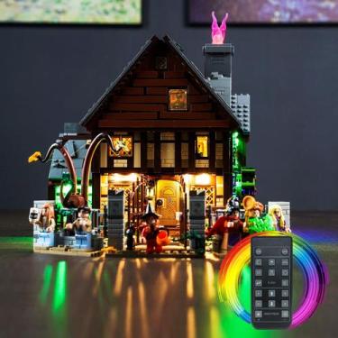 Imagem de Conjunto de iluminação LED BrickBling para Lego 21341 Hocus Pocus Cott