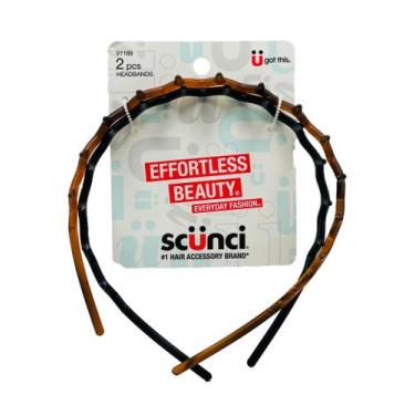 Imagem de Bandanas Scunci Effortless Beauty, 2 unidades (pacote com 1)