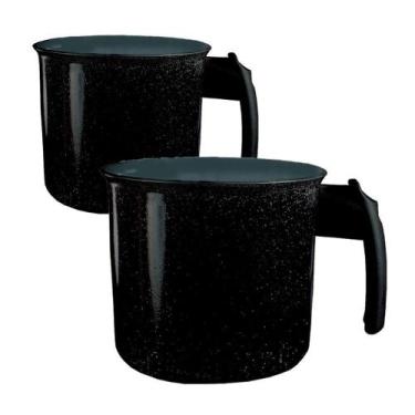 Imagem de Jogo Kit Canecão Fervedor Leiteira Antiaderente Cerâmica N05 - JAVALI