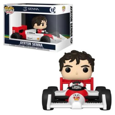 Imagem de Funko Pop Ayrton Senna Mclaren 12 Pop! Rides F1 Senna