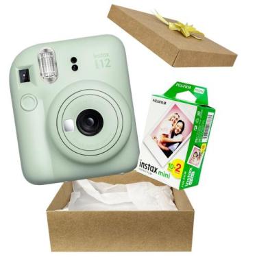 Imagem de Kit Presente Câmera Instantânea Instax Mini 12 Com 20 Fotos Verde - fu