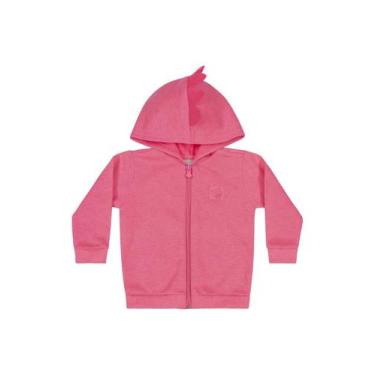Imagem de Jaqueta Básica Unissex para Bebê Quimby, Rosa pink, 2
