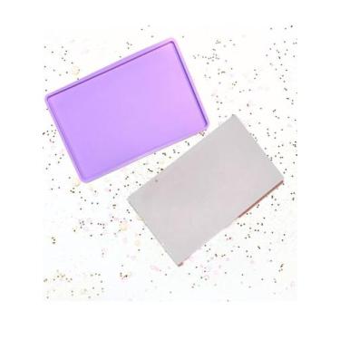 Imagem de R465 molde de silicone bandeja retangular resina decorar - confeitaria