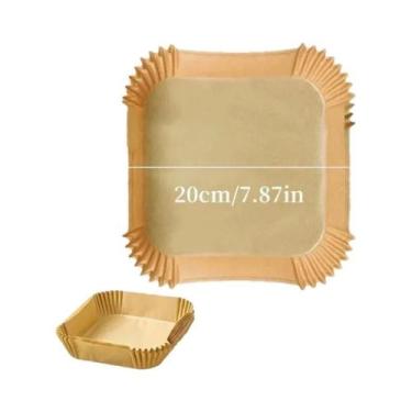 Imagem de Utensílios De Cozinha De Papel Para Air Fryer Descartáveis 50/30 Peças