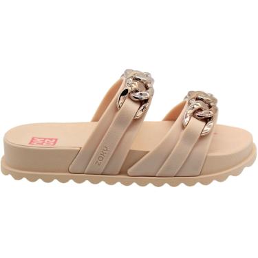 Imagem de Tamanco Slide Zaxy On Tiras em Detalhes Corrente Menina