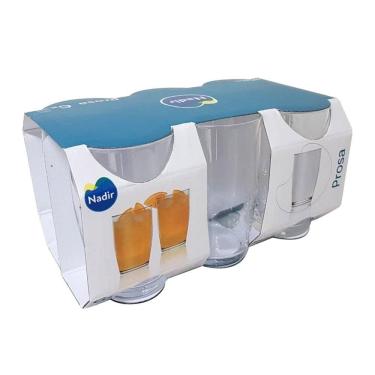 Imagem de Copo Nadir Prosa 300ml Embalagem com 6 Unidades