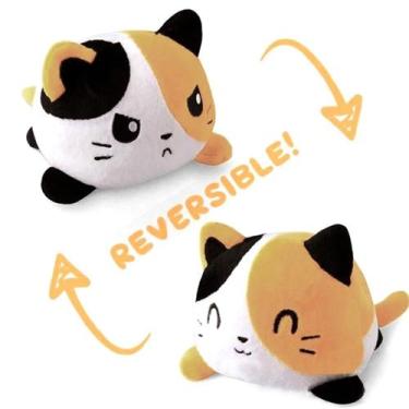 Imagem de Dupla-face Flip Cat Soft Crianças Presentes Animais de Pelúcia Brinque