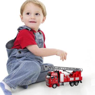 Imagem de 1:38 Alloy Car Series Tow Truck Trailer Carro de lixo Veículos de tran