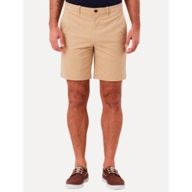 Imagem de Bermuda Original Penguin Masculina Slim Sarja Chino Button Areia-Masculino