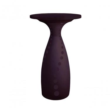 Imagem de Mesa Alta Tramontina Flut Marrom Café Em Polietileno