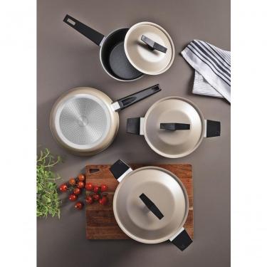 Imagem de Jogo De Panelas Tramontina Spezia Induction Areia 4 Peças Em Alumínio Com Revestimento Antiaderente