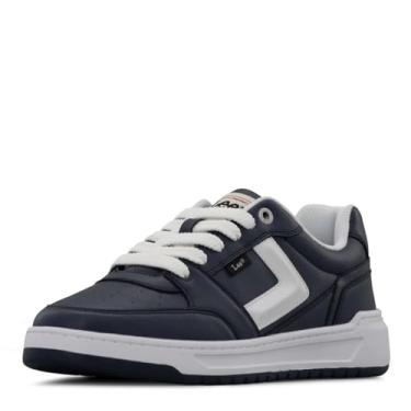 Imagem de Lee Tênis masculino Prescot, Azul-marinho/branco, 45