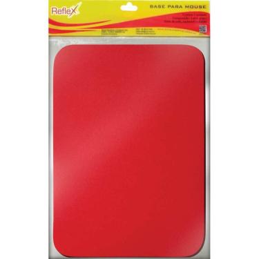 Imagem de Mouse Pad Tecido Vermelho Emborrachado - Reflex