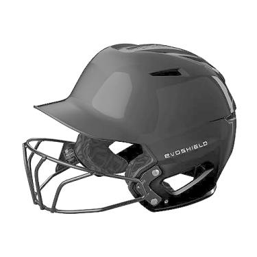Imagem de EvoShield Capacete de rebatedor brilhante XVT 2.0 com máscara facial - preto, PP