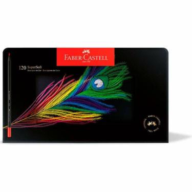 Imagem de Lápis de cor SuperSoft 120 cores 1207120SOFT Faber-Castell