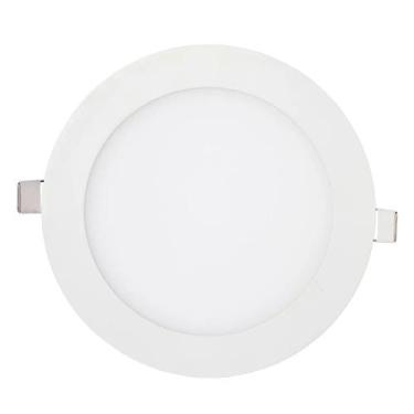Imagem de Luminaria led embutir redonda slim 12w 3000k kian