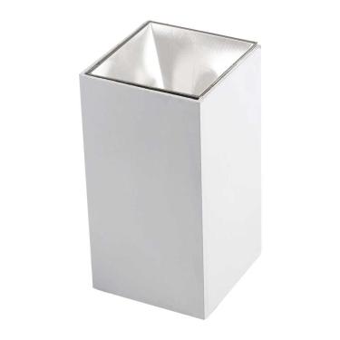 Imagem de Spot Sobrepor Quadrado 1X Mr16 Gu10 Branco Bivolt 35W Blumen