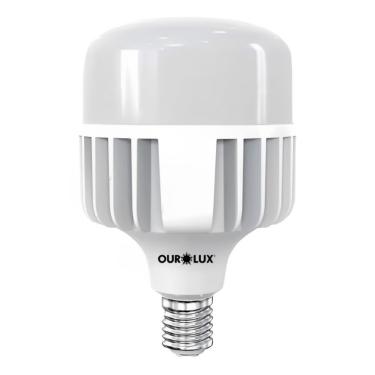 Imagem de Lâmpada Super Led Alta Potência T Bivolt 100w 6500k - E27 - Ourolux Lampada Superled Alta Pot T 100w Biv 6500k E27
