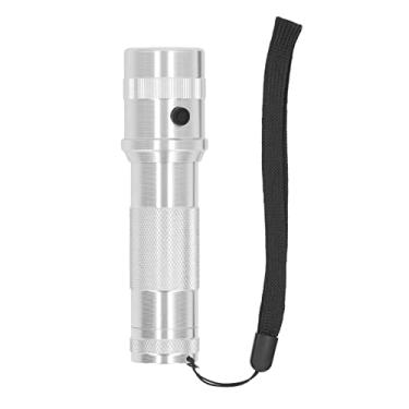 Imagem de Lanterna LED, Lanterna de 10, Tocha LED Multicolorida, Lanterna de Mudança de Cor RGB Prata, IPX4 à Prova D'água, Corpo de Alumínio, 300LM