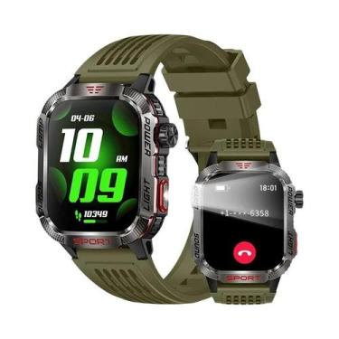 Imagem de Relógio Inteligente Militar À Prova D'Água Para Homens Com GPS Android