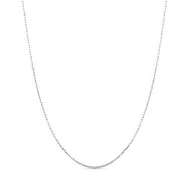 Imagem de Colar Prata 925 Veneziana Pura Legitima 45 cm - medals 