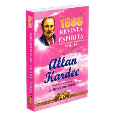 Imagem de Revista Espírita 1866 - Allan Kardec - Doutrinário - 404 Páginas - LAK