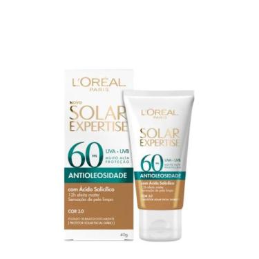 Imagem de Protetor Solar Facial L'oréal Solar Expertise Antioleosidade Fps60 Méd