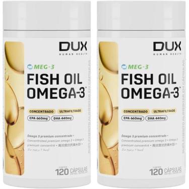 Imagem de 2X Fish Oil Ômega 3  120 Cápsulas  Ultra Concentrado - Dux