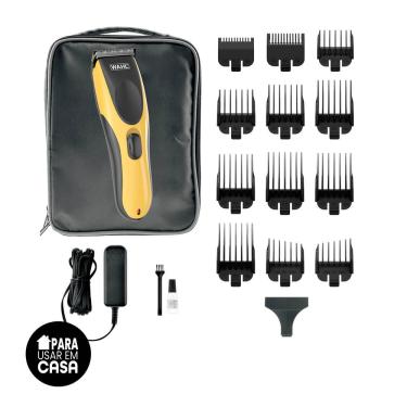 Imagem de Máquina de Cortar Cabelo e Aparador Haircut & Beard DIY Sem Fio Bivolt Wahl Máquina de corte e aparador Haircut & Beard DIY