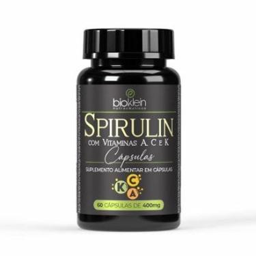 Imagem de Spirulin com Vitaminas A, C e K - 60 Cápsulas - Bioklein-Masculino