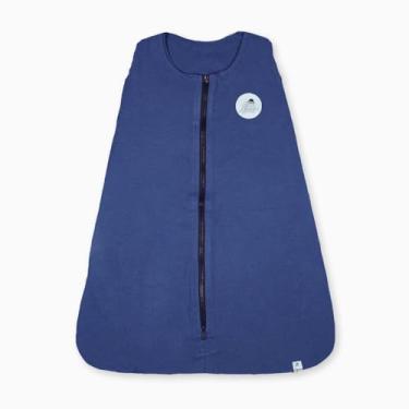 Imagem de Saco de dormir infantil Bebê Suedine Azul, Lefante, Azul