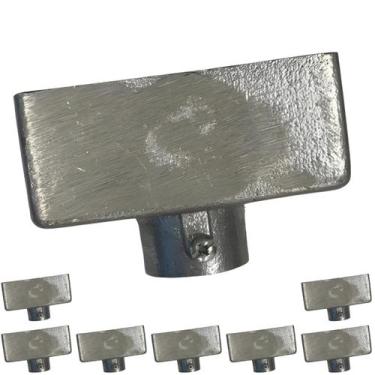 Imagem de 8 Condulete Medida 3/4 Tipo B Sem Rosca Em Alumínio Sieg