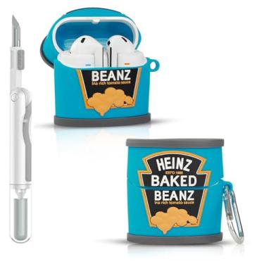 Imagem de Capa para Samsung Galaxy Buds 3/3 Pro (2024) | para fones de ouvido Galaxy Buds 3 FE (2025) | Capa protetora de carregamento de silicone | Design de pele de vários estilos | com kit de limpeza e