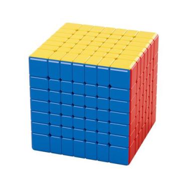 Imagem de Speed Cube HELLOCUBE MOYU MEILONG 7x7x7 V2 sem adesivo