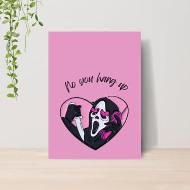 Imagem de Genérico, Quadro Ghost Face Panico Terror A4 | Placa MDF 15