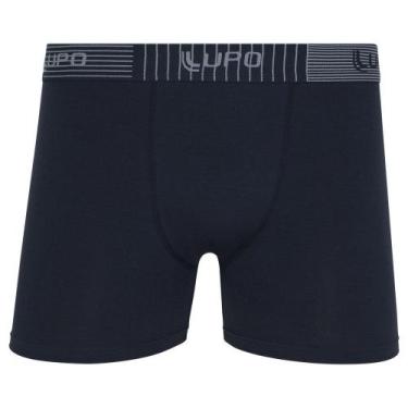 Imagem de Kit 2 Cuecas Boxer Adulto Lupo 784-088 Com Algodão e Elastano., G, Bra