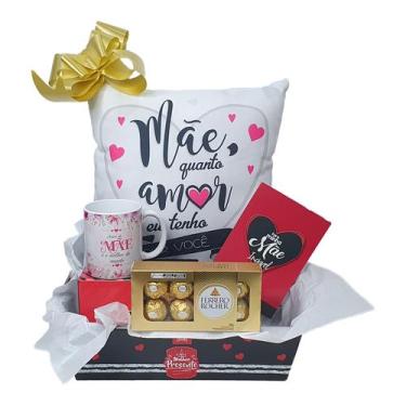 Imagem de Presente de Dia das Mães Com Caixa Chocolate Ferrero Rocher, Kit2