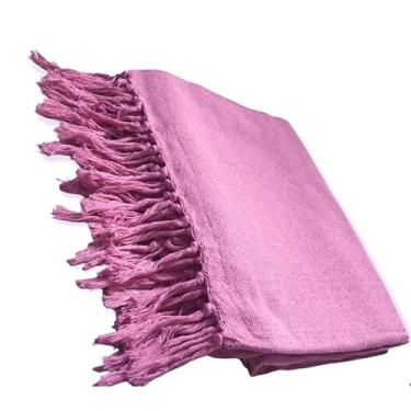 Imagem de Protetor De Sofá 2,20 X 1,50 M Com Acabamento Em Algodão E Cantos Com Nós(Rosa)