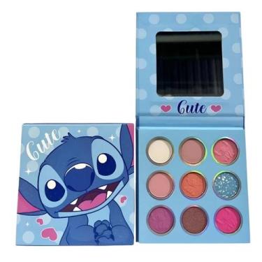 Imagem de Paleta De Sombras Stitch Cute 9 Cores - Paleta De Sombras Stitch Cute 
