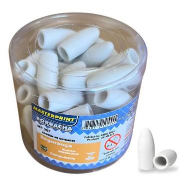 Imagem de Borracha ponteira branca tpr pet masterprint mp207pct c/50un
