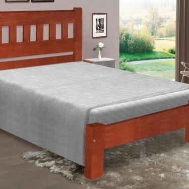 Imagem de Cama Queen Size Marrocos de Madeira Maciça Angelim Mel