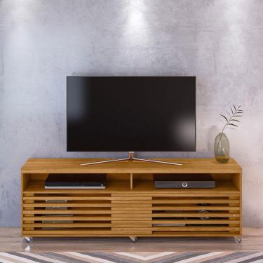 Imagem de Rack Tv 75pol 182cm Bancada Para Sala Nerion M20 - D'rossi Cumaru