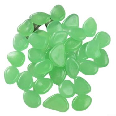 Imagem de Pedra luminosa de alto brilho, pedras luminosas para aquário (verde)
