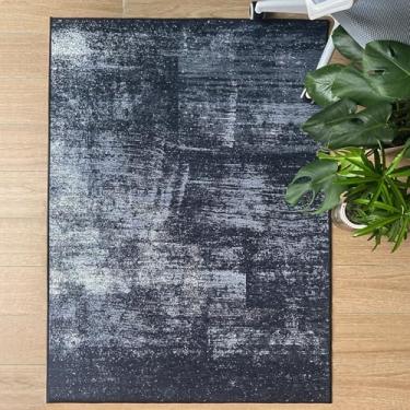 Imagem de Tapete de cadeira de escritório, tapete de cadeira de mesa de borda resistente de 91 cm x 121 cm para piso de madeira, tapete antiderrapante para cadeira de escritório, tapete de cadeira de computador