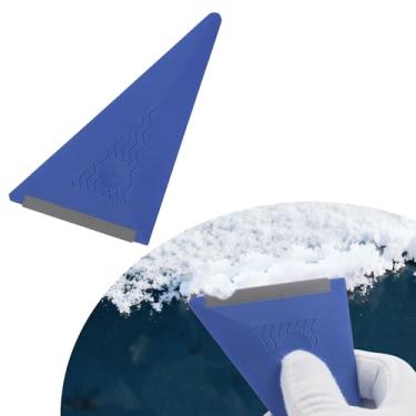 Imagem de VekAuto 1 peça de rodo de carro para filme azul 12 cm l ferramenta raspadora multifuncional para lavar, limpar papel de parede de vidro