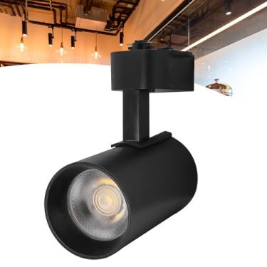 Imagem de Spot Para Trilho Eletrificado Preto Led 50w Bivolt (Branco Quente)