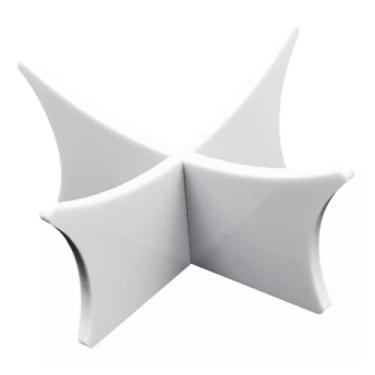 Imagem de YJIUYUANQ Suporte de exibição de bola de acrílico branco pacote com 5 - Suporte de armazenamento para basquete, futebol, vôlei, rúgbi