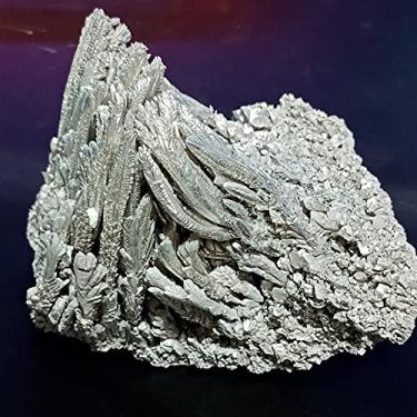 Imagem de Home Collections Natural Alumínio Magnésio Rich Raw Specimens Silver Reiki Ore Collectioon Stone Quartz Crystal (Cor: 800-850g)